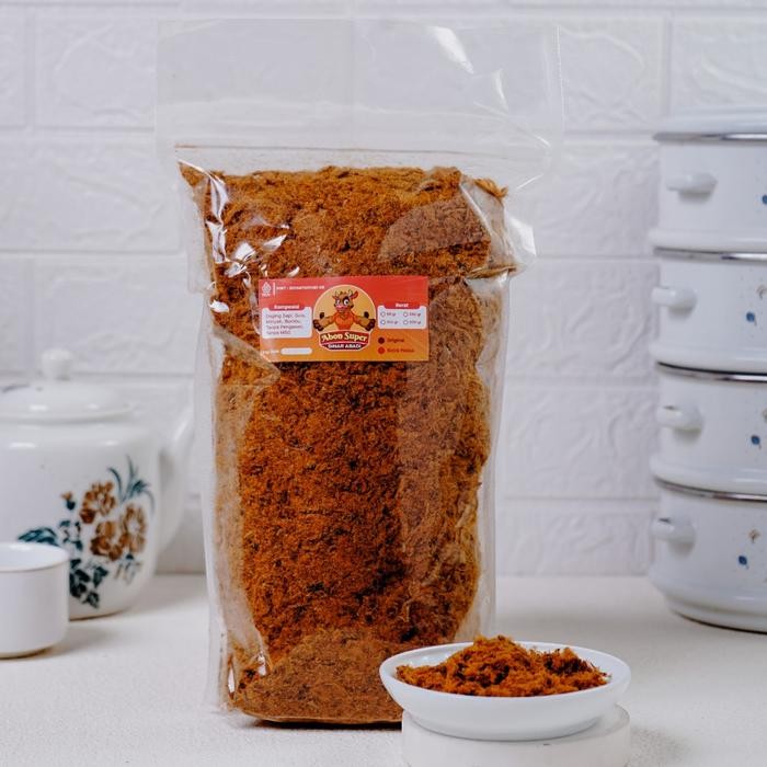 

New [GRADE A 1KG] ABON SAPI ASLI JOGJA ORIGINAL & EKSTRA PEDAS ENAK MANIS GURIH Ready