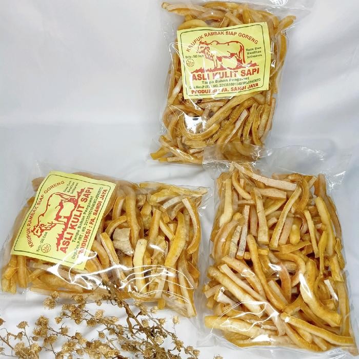 

Terbaru Rambak sapi Stik Tebal 1 kg kode murah Ready