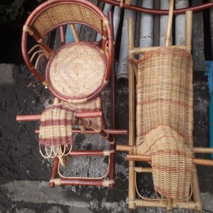 Ayunan Anak dari Rotan Bentuk Kuda-kudaan SALE