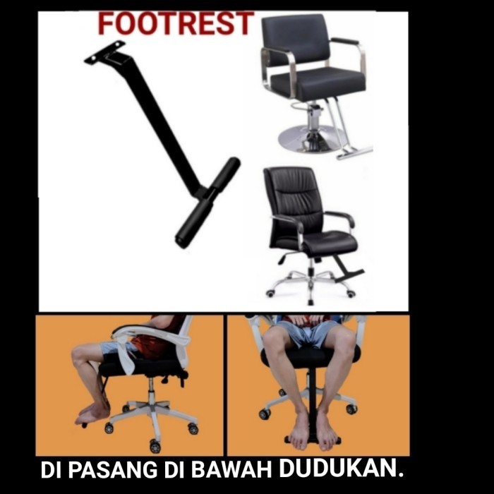 TERBARU footrest kursi barbershop footrest kursi gaming footrest kursi kantorr