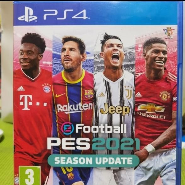 Pes 2021 Ps4 Bd Ps4 Kaset Ps4 (Sudah Termasuk Patch Musim 2023)