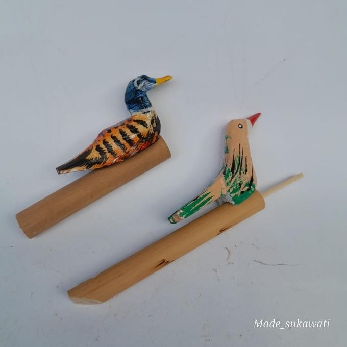 :<:<:<:<] Peluit Bambu burung bebek Mainan anak