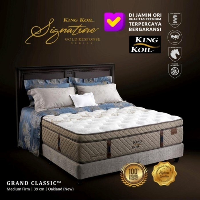 KING KOIL KASUR SPRINGBED GRAND CLASSIC HANYA KASUR 180X200