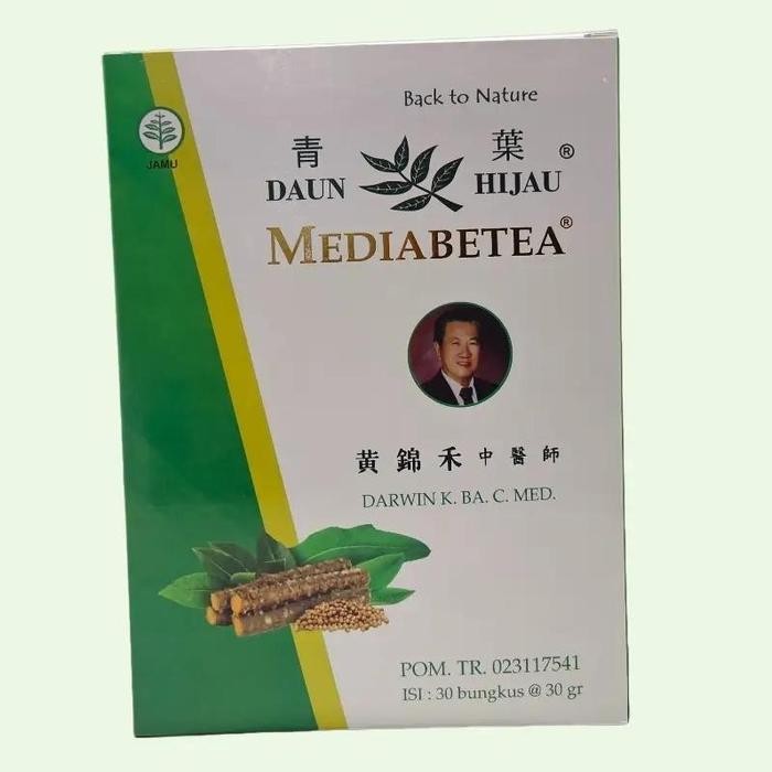 

30 SCH TEH DIABET MEDIABETEA MINUMAN TEH KESEHATAN RAJANGAN Herbal