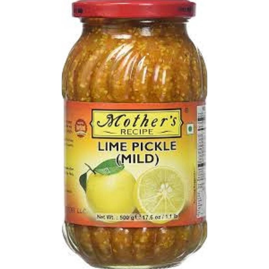 

] Acar India LIME PICKLE (MILD) MOTHER'S RECIPE 300G / Acar Jeruk Nipis