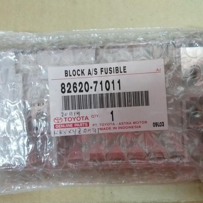 82620-71012 block fusible link sekring fuse box innova fortuner hilux