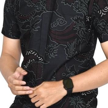 Baju Batik Pria Slimfit Kemeja Lengan Pendek Premium Kode 2021 Terlaris