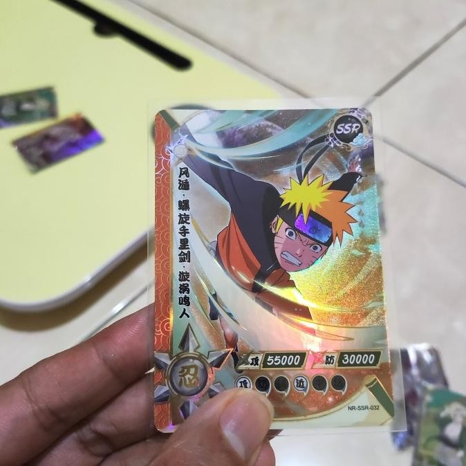 populer] CCG KARTU NARUTO KAYOU NARUTO SSR HOLO ORI