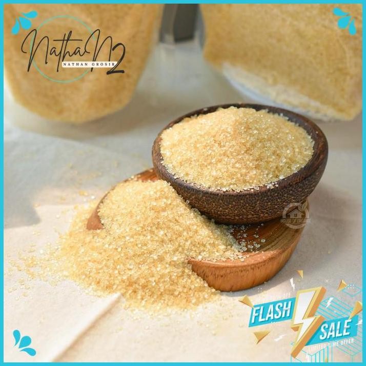 

ORGANIC RAW CANE SUGAR / GULA TEBU ORGANIK BY NATHAN'S GROSIR PREMIUM !!