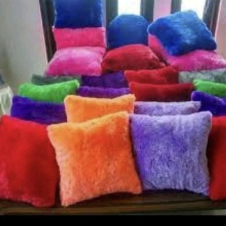 AURORAE PAKET HEMAT 6 PCS SARUNG BANTAL SOFA UKURAN 40X40 BONUS SARUNG TISU