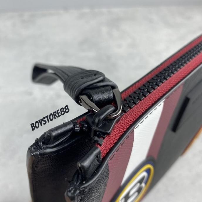 Grosir Clutch Bally Skid Bollis Large Pouch Authentic