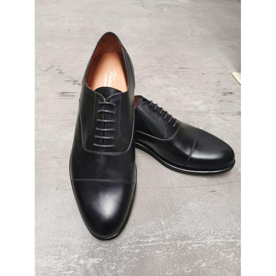 Sale Fortuna Shoes Sepatu Kulit Pria Oxford Cap Toe - Leather 96774