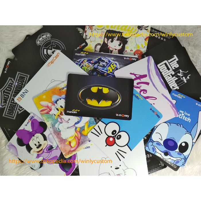 

E-MONEY EMONEY ETOLL MANDIRI ID CARD PLN TANDA PENGENAL -2 SISI