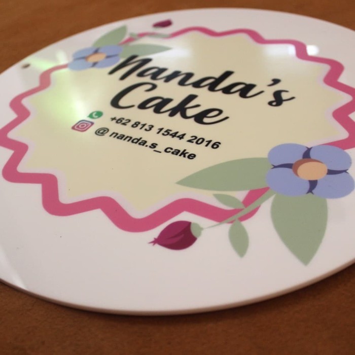 

LOGO ACRYLIC UV PRINTED 30CM / LOGO SIGNAGE AKRILIK