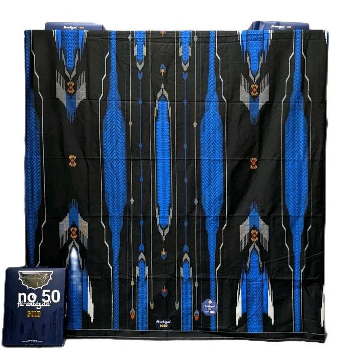 SARUNG ANBIYA MOTIF BHS SGF LIMITED HITAM