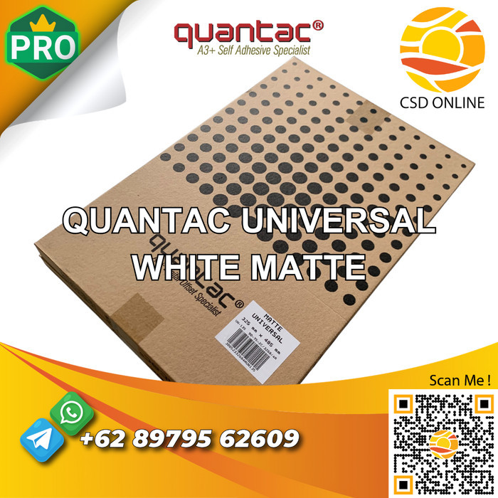 

QUANTAC UNIVERSAL & SKBP STICKER VINYL A3+ DIGITAL PRINT - PACKK