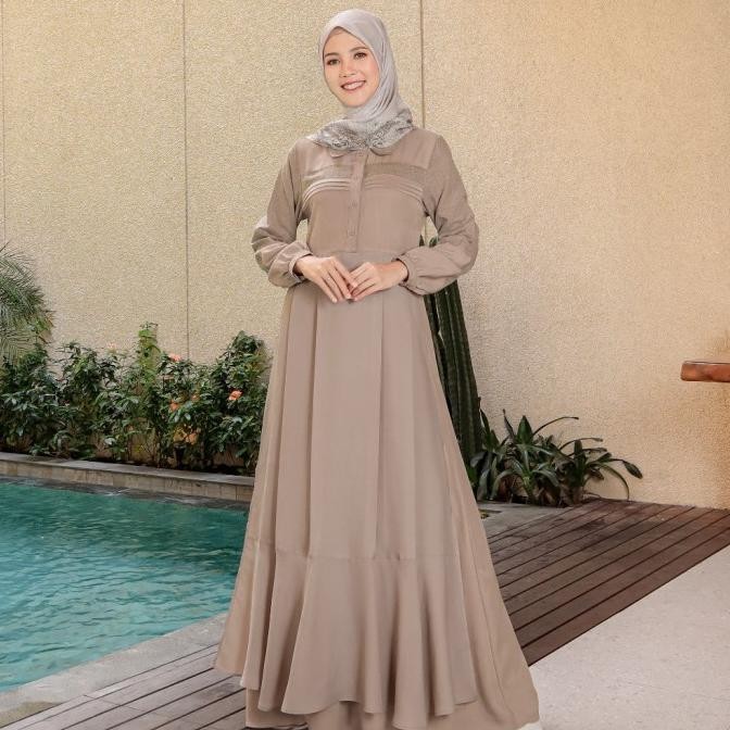 Murah Baju Sarimbit Keluarga + Seply Eksis 273 Willow Brown + Couple Family Terbaru 2025