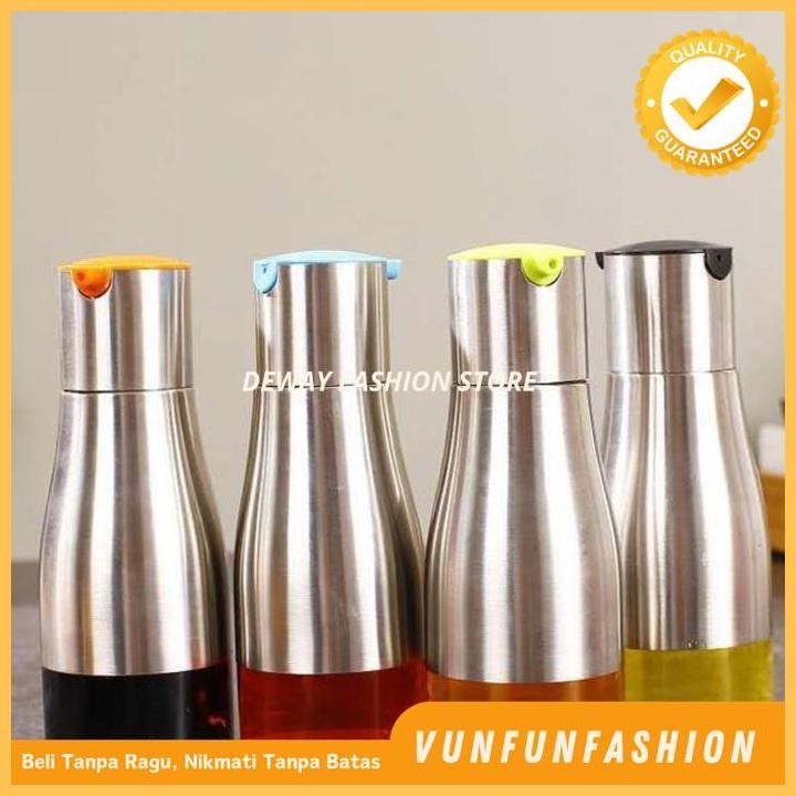 BOTOL MINYAK 2 SISI / BOTOL MINYAK ANTIK LAPIS STAINLESS / BOTOL MINYA BEST PRODUCT