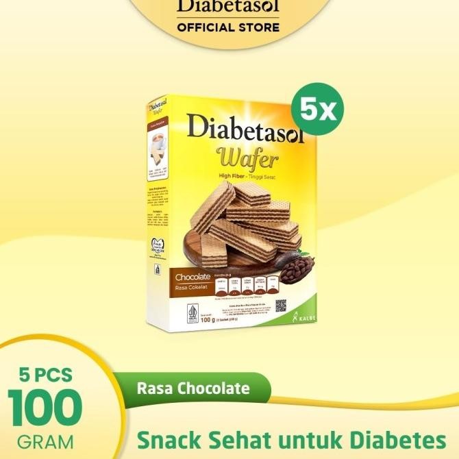 

Terbaru Buy 5 Diabetasol Wafer Chocolate 2X50G Pengiriman Cepat