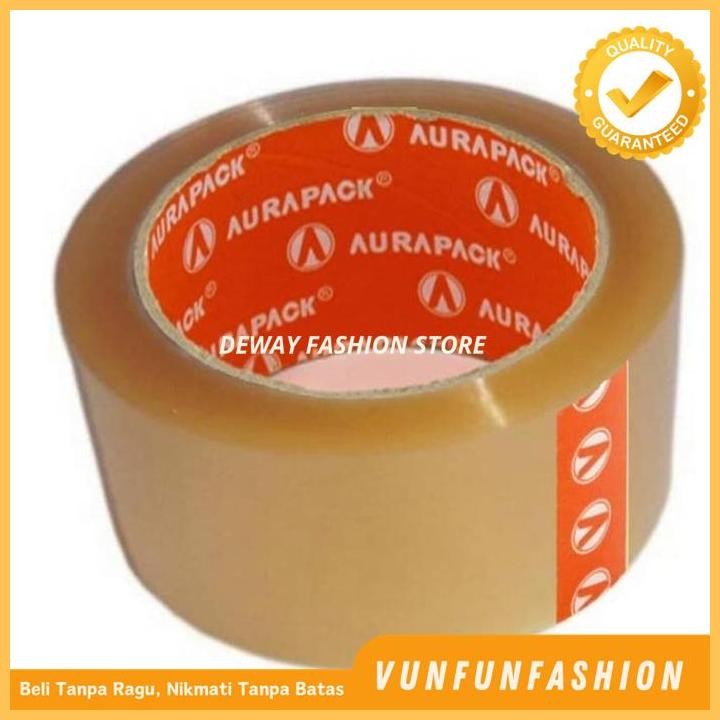 

AURAPACK LAKBAN BENING COKLAT 48MM 90 YARD 50 MIKRON 2 INCH TERBAIK