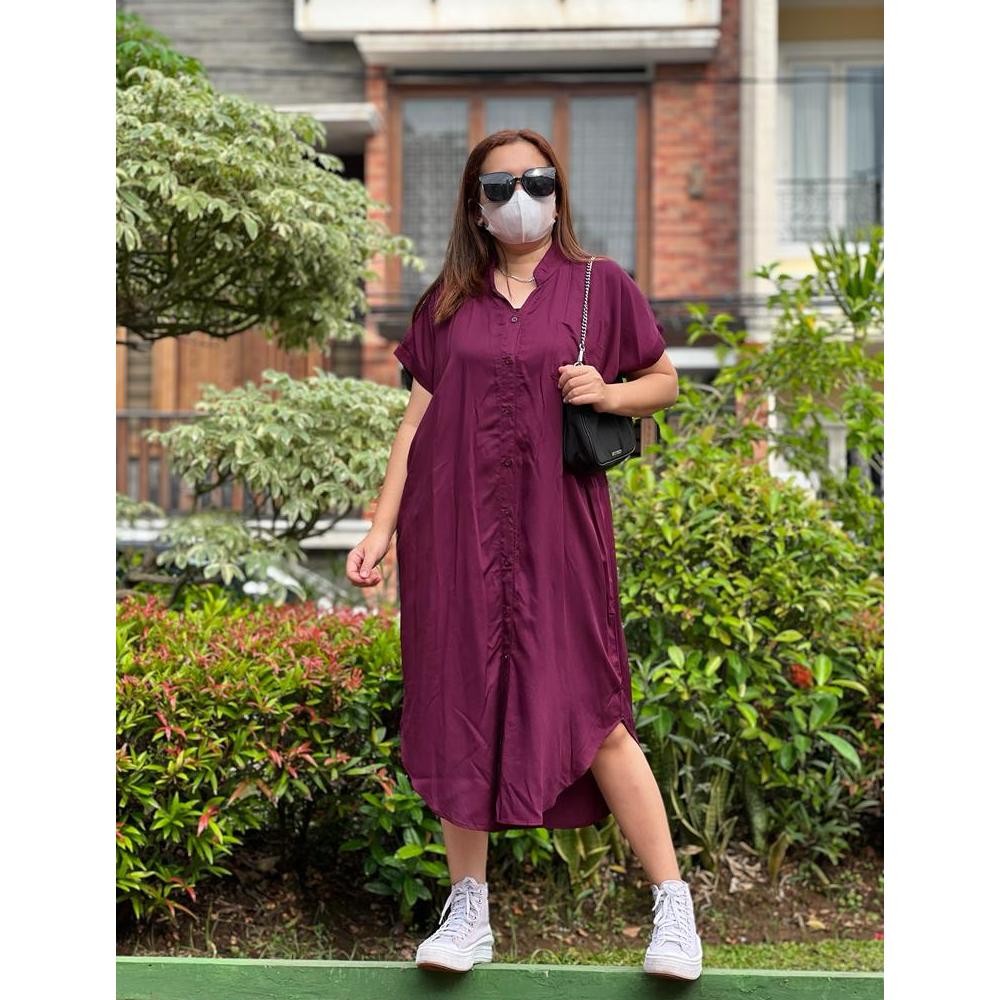 Daster 01 Polos Twill Bahan Rayon Twill