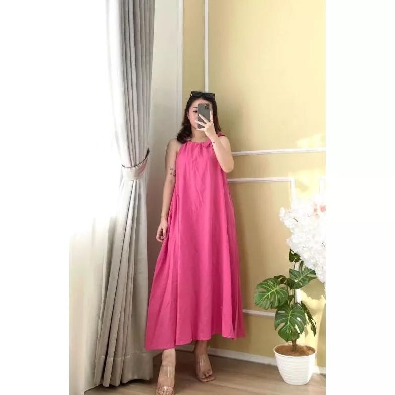 Seaneclothing 2218 Noraa Tied A-Line Dress