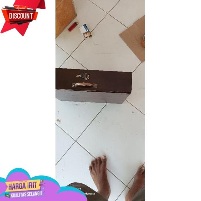 TODAY LACI UANG LACI KASIR CASH DRAWER KAYU JATI 7 SKAT DAN 8 SKAT