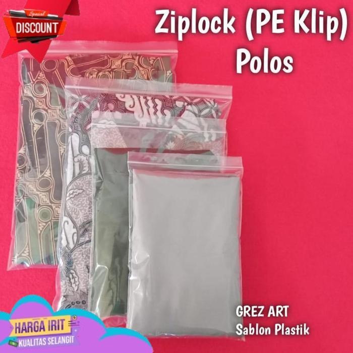 TRENDING PLASTIK KLIP ZIPLOCK 30X40 (ISI 100PCS), PLASTIK BAJU KAOS MURAH ORIGINAL