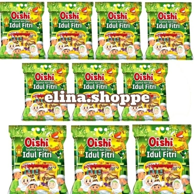 

lumineeroffc oishi gift paket isi 10 bag/ hampers snack lebaran / hadiah kado