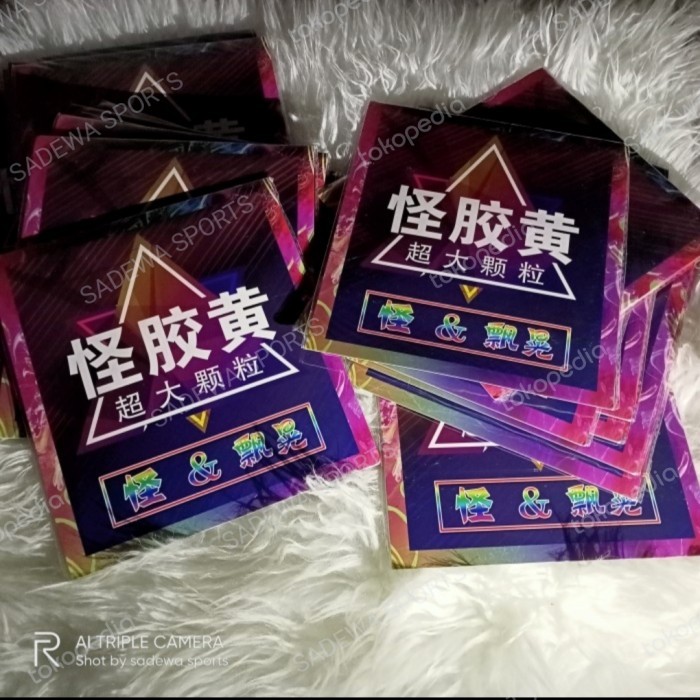 Karet Bintik Panjang Pingpong Tenis Meja Viper Classic Soft Prosesan