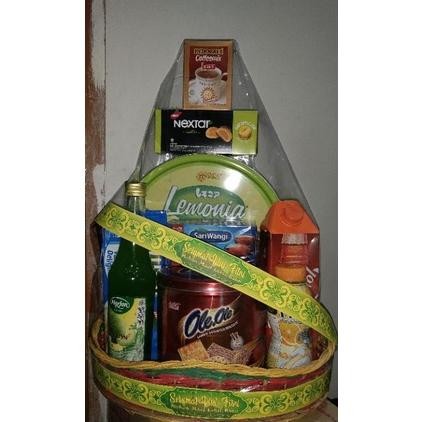 

kareemid promo parcel lebaran 2 kue kaleng / hamper lebaran