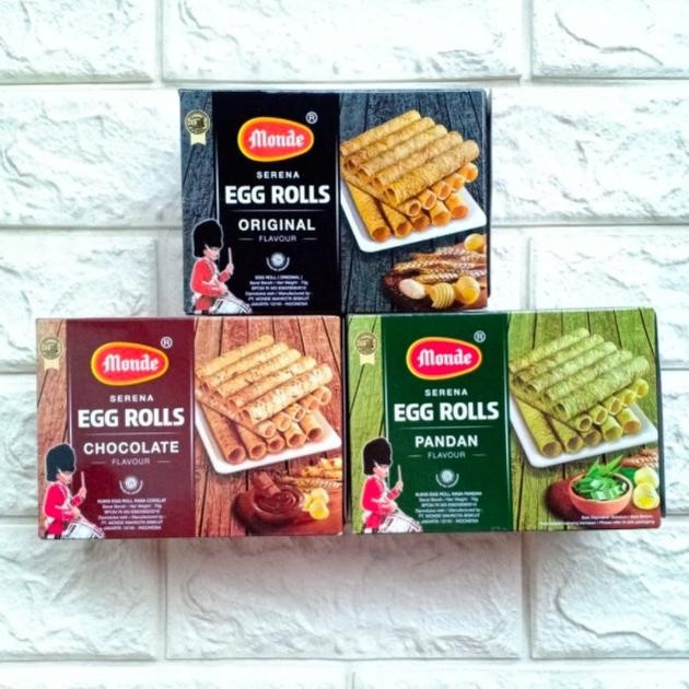 

er-56 MONDE EGG ROLL MONDE SERENA EGG ROLL 70g MONDE EGG ROLL 168 g Egg Roll Ramadhan Berkualitas