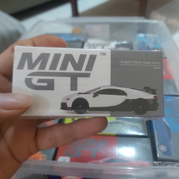 MINI GT BUGATTI CHIRON SUPER SPORT WHITE
