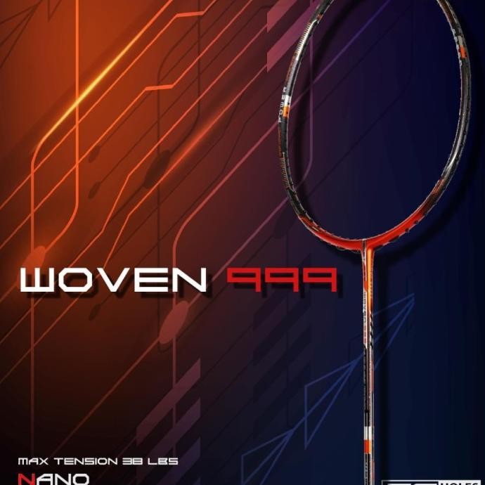 Raket Badminton Felet Pro Woven 999 Original