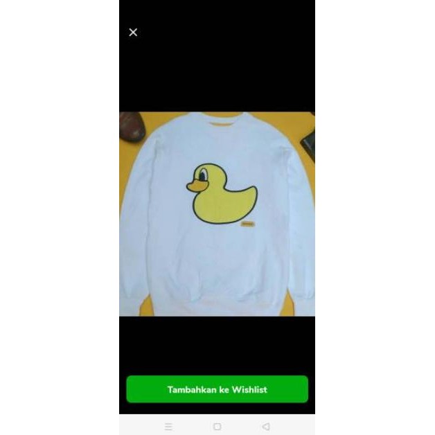 Sweater Hoodie Zipper Basic Pancoat Duck