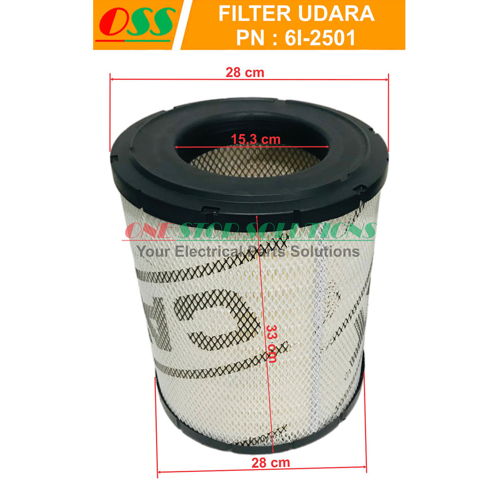AIR FILTER / FILTER UDARA CAT CATTERPILLAR 6I-2501 6I2501