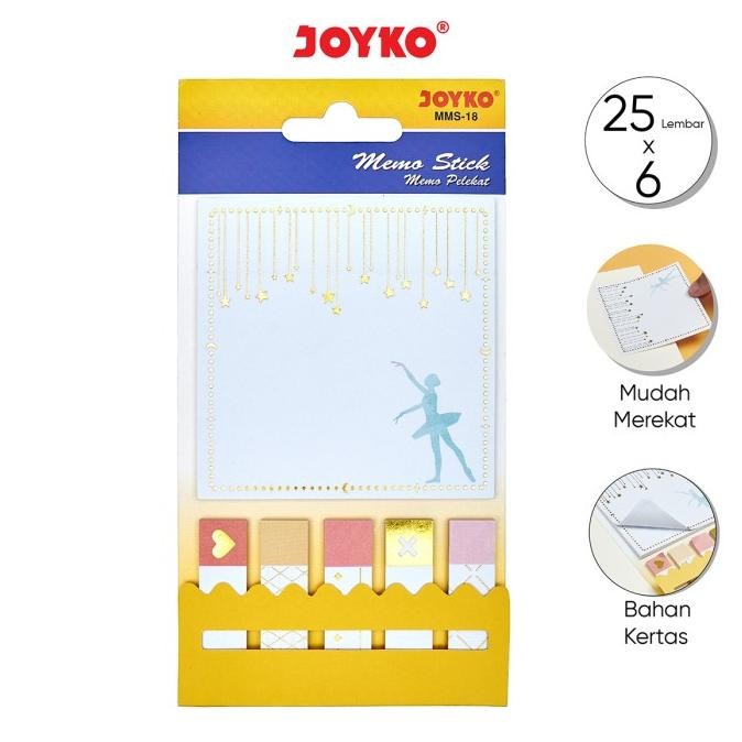 

Memo Stick Sticky Note Kertas Memo Memo Tempel Joyko MMS-18