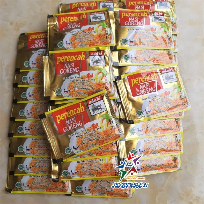 

Sale 16 Pcs Bumbu Nasi Goreng Instan Adabi 30 Gram