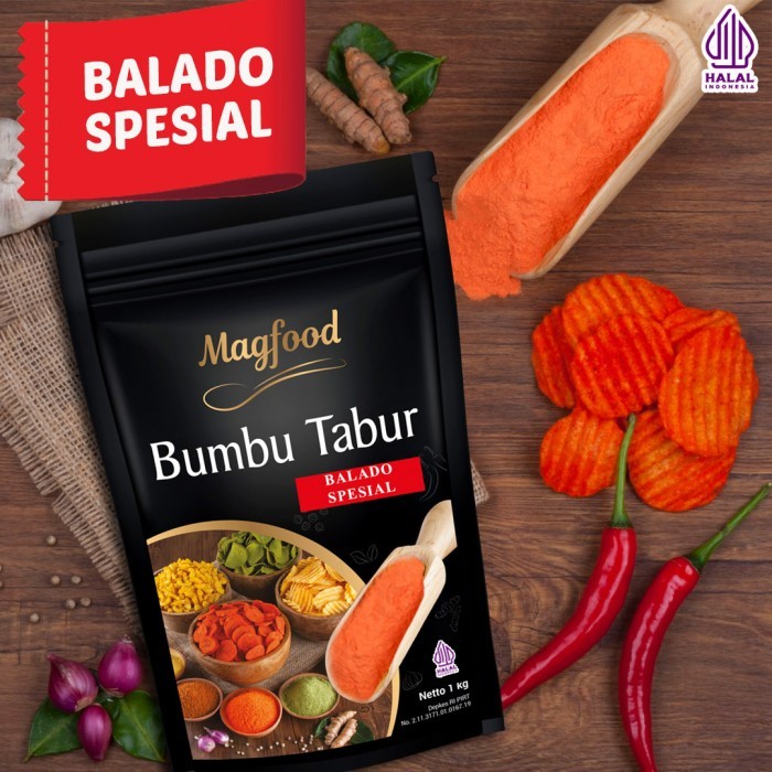 

Sale Magfood Bumbu Tabur Balado Spesial 100 Gram