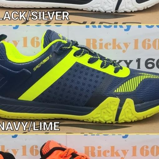 SEPATU BADMINTON LINING SAGA LITE 5 - LINING SAGA LITE 5 - ORIGINAL Terlaris