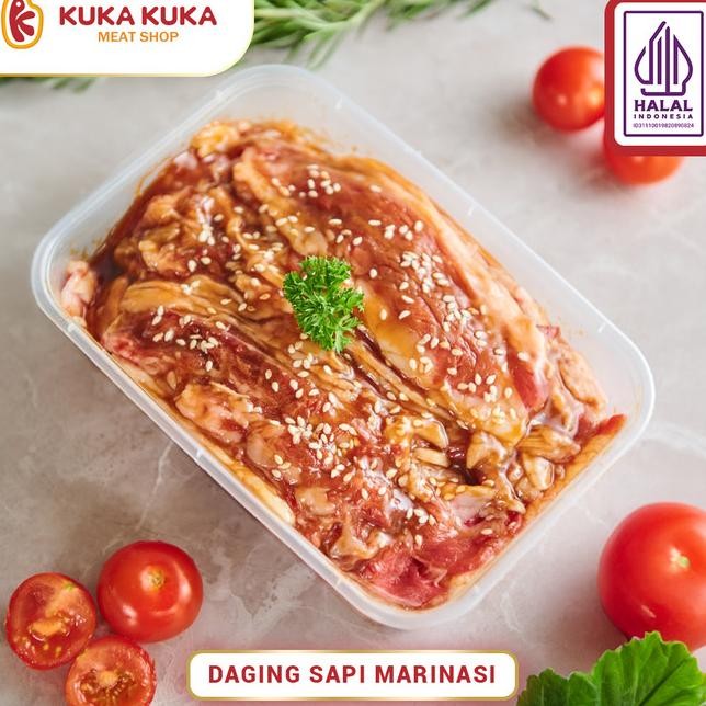 

Daging Api Bumbu Marinai Teriyai Homemade U Beef Lice Gr