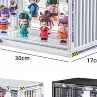 Kotak Display Akrilik/Rak Akrilik Transparan/Rak Kosmetik/Kotak Penyimpanan Boneka Akrilik Mika Terl