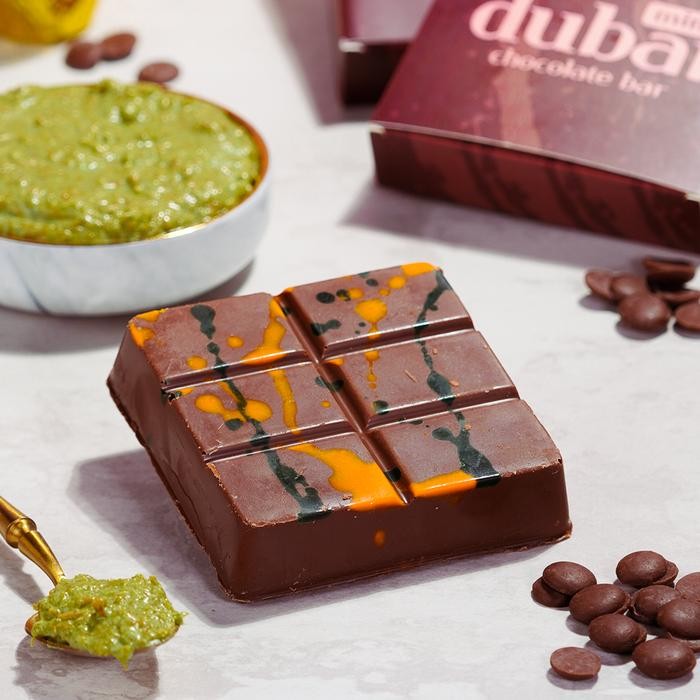 

terbaru !!! ( spesial ramadhan ) mini dubai chocolate bar pistachio ( satuan ) ready