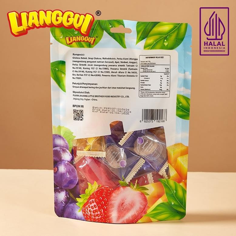 

Oz67 [HALAL] LIANGGUI Permen Buah Viral Aneka Rasa Candy Keras Isi Selai Lebaran Best Seller Enak Cemilan Termurah