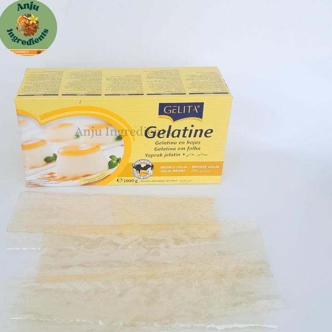 

GELATIN SHEET 50 LEMBAR / GELATINE SAPI HALAL / GELATINE LEMBARAN