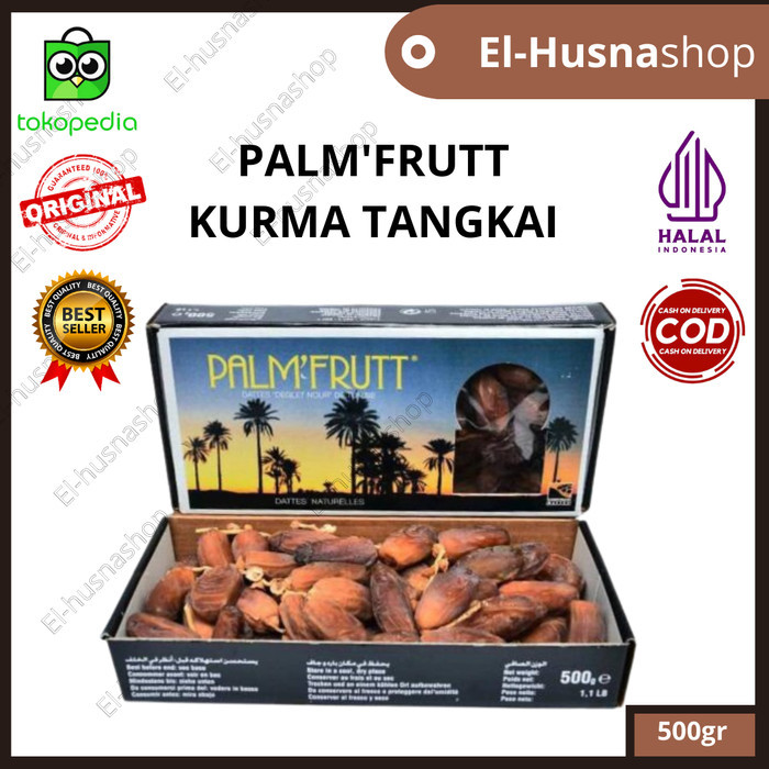 

Kurma Palm Fruit 500gr Kurma Tunisia Tangkai Palm Frutt Fresh Deglet
