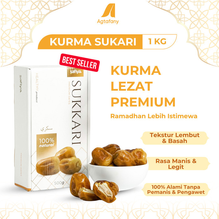 

Kurma Sukari Raja 1 Kg Lembut Manis Premium Oleh Oleh Haji Umroh Murah