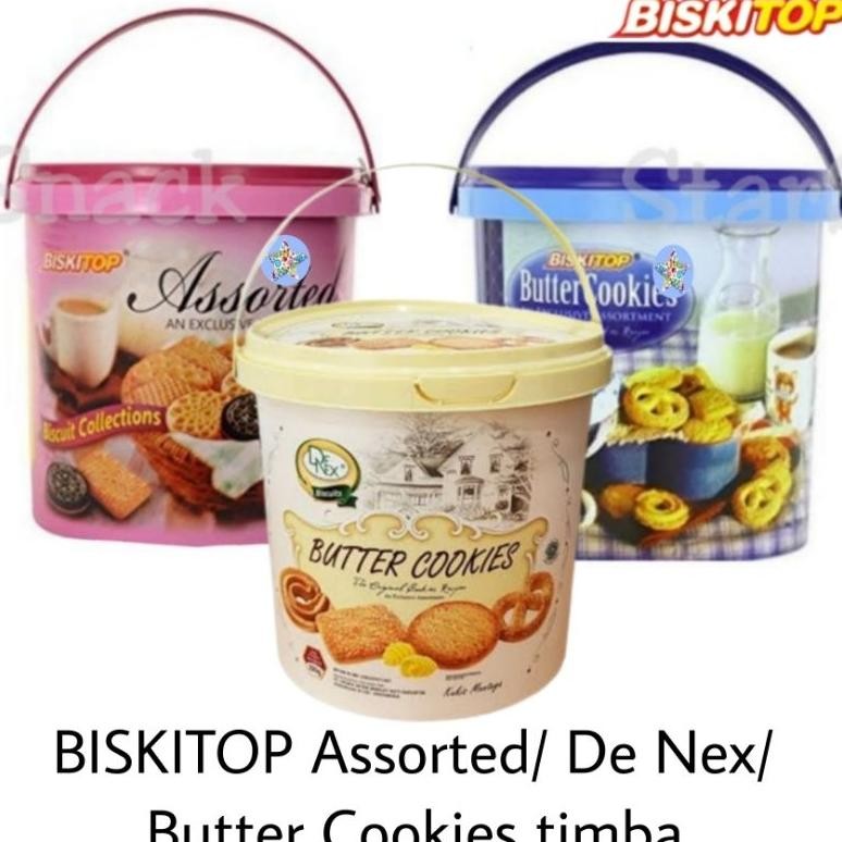 

dfg-88 Biskitop Assorted Butter Cookies De Nex Timba 350gr Original