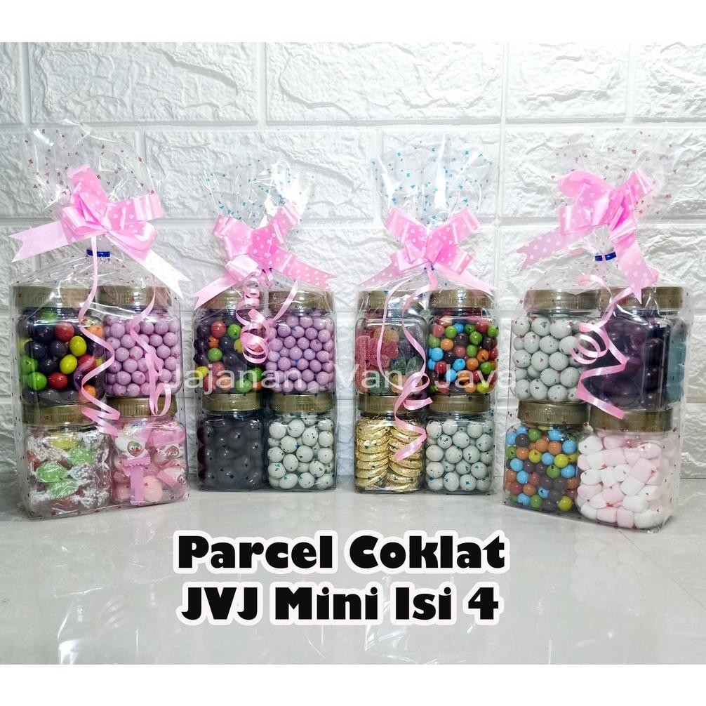 

wwr-76 Parcel Coklat LAGIE DELFI - Paket Coklat Lebaran Lagie Hemat JVJ MINI / Toples Kotak 200 ml Terlaris