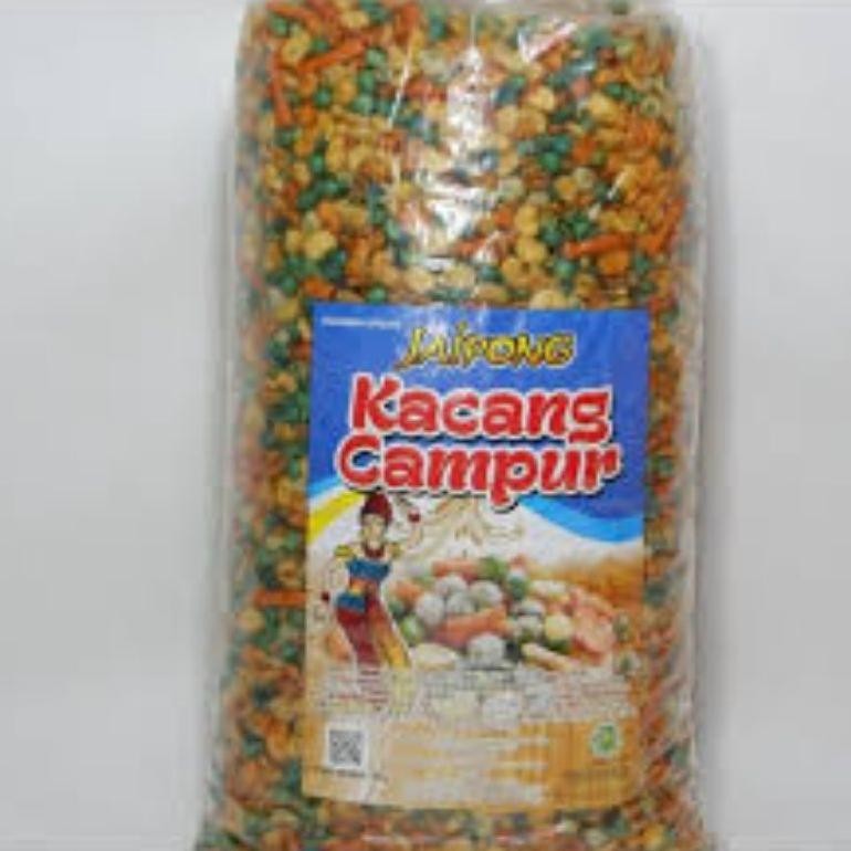 

JH85 Kacang Jaipong Mix 1KG dan 500gram Koro Makanan Ringan kue kering kue lebaran 2025 kiloan grosir Berkualitas